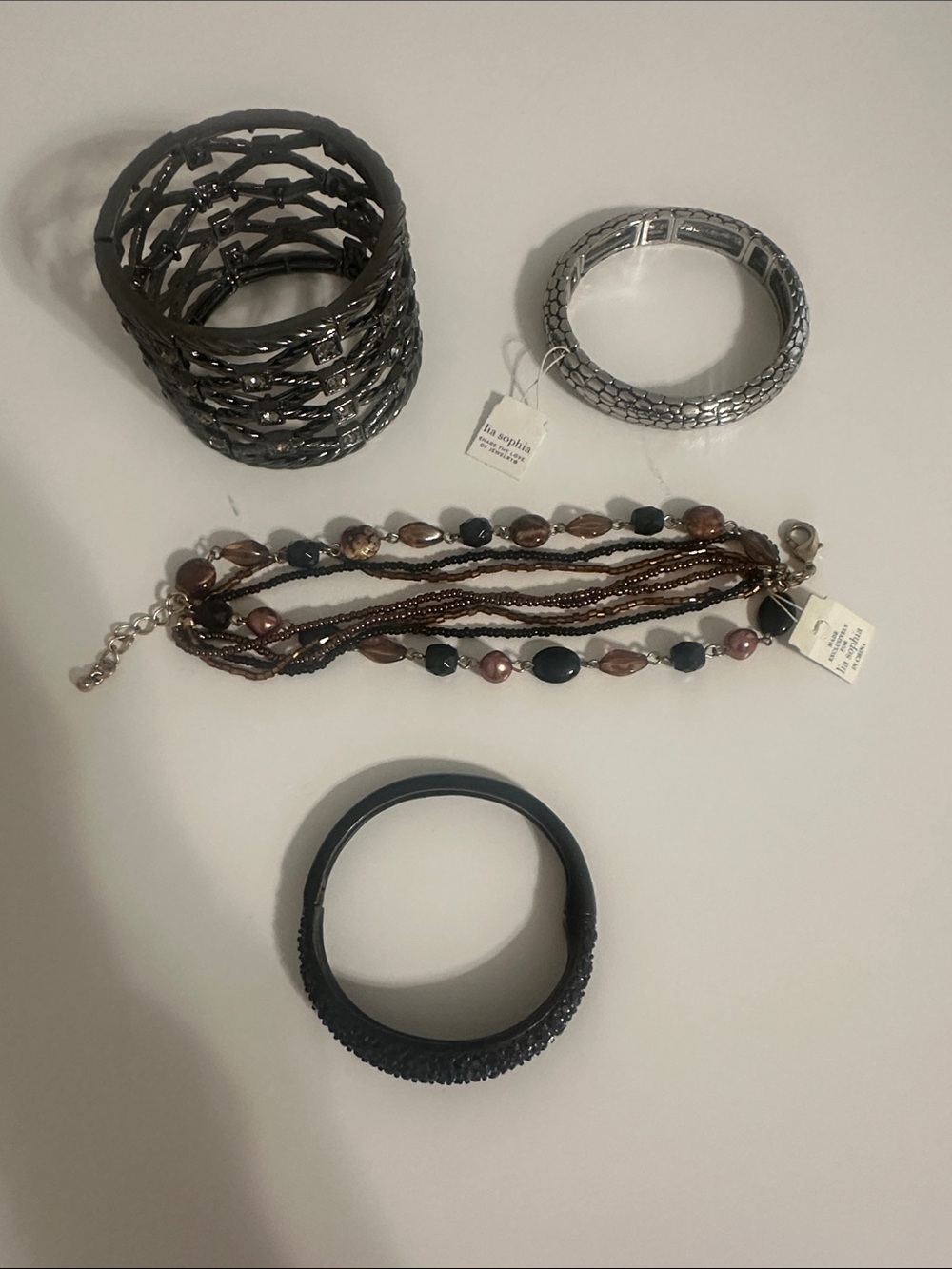 Lot of Lia Sophia Bracelets